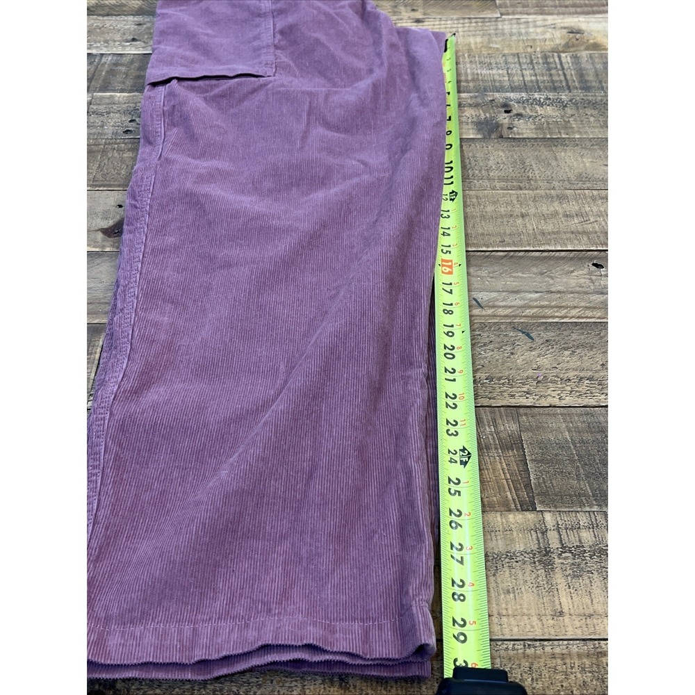 BDG Urban Outfitters Jeans Women 32 (34)Baggy High Rise Corduroy Light Plum Flaw - Picture 11 of 12
